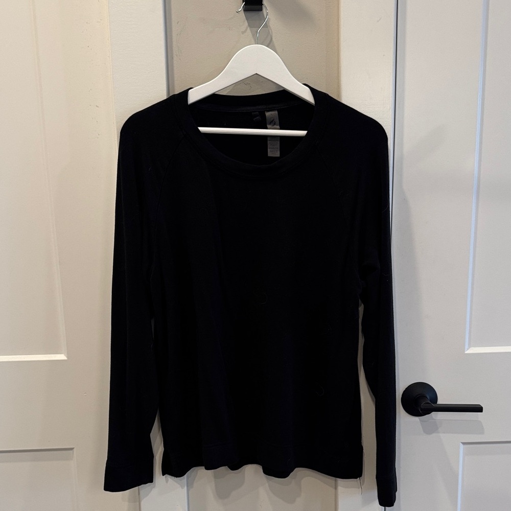 Lou & Grey Black Long Sleeve Tee